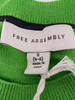 FREE ASSEMBLY WOMEN'S COZY YARN CREWNECK SWEATER - SIZE: WOMEN S - VIVID LEAF New