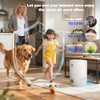 ARINT AIR PURIFIER, H13 TRUE HEPA AIR PURIFIER 5-LAYER FILTRATION, KJ80A - WHITE