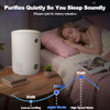 ARINT AIR PURIFIER, H13 TRUE HEPA AIR PURIFIER 5-LAYER FILTRATION, KJ80A - WHITE
