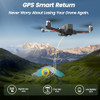 WEFONE DRONES WITH CAMERA FOR ADULTS 4K, 5G, 2 BATTERIES, WEFONE, WF30 - BLACK