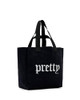 ALLSAINTS IZZY PUNK EAST/WEST TOTE W600XD - BLACK New