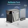 BRIO SPARKLING COUNTERTOP WATER COOLER 2 STAGE FILTER UV WATER STERILIZER BLACK