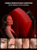 INTEO Red Light Therapy for Body and Face 2-in-1 Red Light Therapy Detachable