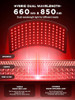 INTEO Red Light Therapy for Body and Face 2-in-1 Red Light Therapy Detachable