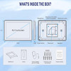 ASTEKID DIGITAL CALENDAR 15.6" WALL PLANNER CHORE CHART X200-WHITE