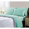 KATHY IRELAND HOME COOL MAX 6 PIECE ULTRA SOFT SHEET SET SIZE FULL - SEA FOAM New