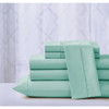 KATHY IRELAND HOME COOL MAX 6 PIECE ULTRA SOFT SHEET SET SIZE FULL - SEA FOAM New