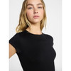 NO BOUNDARIES WOMEN'S MIDI DRESS WITH CAP SLEEVES - SIZE: WOMEN XS - BLACK SOOT New