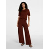 TIME AND TRU WOMEN’S PLUS SWEATER,PANTS SET - SIZE: WOMEN 4X - REDWOOD BARK New