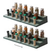 SIMPLEMADE 3-Tier Spice Rack Organizer Versatile Storage Shelf Expandable Sage