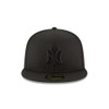NEW ERA MENS NEW YORK YANKEES MLB AUTHENTIC COLLECTION 59FIFTY CAP BLACK 7 5/8 New