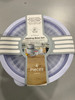 KITCHEN THEORY 4-PIECE NESTING BOWL SET WITH CLEAR LIDS - PURPLE New