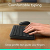 Logitech MK250 Bluetooth Wireless Mouse and Keyboard Combo - Black