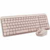 Logitech MK250 Bluetooth Wireless Mouse and Keyboard Combo - Rose