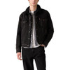 LEVI'S MEN'S SHERPA TRUCKER JACKET MEDIUM BUILT TOO FAST NON STRETCH New