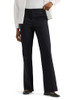 112354599 LEE WRINKLE FREE MID RISE BOOTCUT PANT SIZE 16 UNION-ALL BLACK