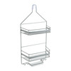 BATH BLISS 2 SHELF REGENCY SHOWER CADDY, 10018,  GRAY