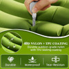 JNCONSER CAMPING SLEEPING PAD ULTRALIGHT INFLATABLE MATTRESS CQC04 - GREEN