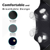 PONGUI NECK MASSAGER SHIATSU BACK NECK MASSAGER HEAT ELECTRIC SHOULDER - BLACK