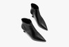 Kj203 Kate Spade Women's GARNISH Zip Up Pump Bootie BLACK SIZE 9
