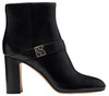 Kj203 Kate Spade Women's GARNISH Zip Up Pump Bootie BLACK SIZE 9