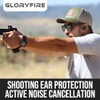 GLORYFIRE SHOOTING EAR PROTECTION EAR PLUGS 26DB NOISE REDUCTION - COOL BLACK