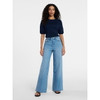 TIME & TRU TIME AND TRU WOMEN'S WIDE LEG JEANS, 31" INSEAM SIZE 10 - MEDIUM WASH New