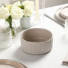 STANE LAIN HAVEN MODERN STONEWARE DISH SET FOR 4, REACTIVE GLAZE SANDY WHITE New