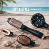 BEACHWAVER BWBLBR01 BLOW BRUSH - VERSATILE BLOW-DRY BRUSH FOR ALL HAIR - ROSE