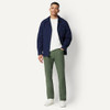 AMAZON ESSENTIALS MENS CLASSIC 5 POCKET COMMUTER PANTS DARK GREEN 36W x 30L New