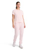 REEBOK WOMEN'S CINCH-BOTTOM SWEATPANT, SIZE L, REW252PA09039, FROSTED BERRY New