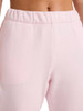 REEBOK WOMEN'S CINCH-BOTTOM SWEATPANT, SIZE L, REW252PA09039, FROSTED BERRY New