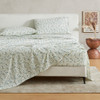 PATINA VIE MAISON COTTON RAYON FROM BAMBOO BLEND SHEET SET - KING - BLUE FLORAL