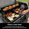 Ninja FlexFlame Upgrades Premium Half Griddle, XSKHLFGRIDLE - BLACK