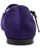 KL343222 KARL LAGERFELD Paris Women's Veyda Mary Jane Flats Size 6 DEEP PLUM