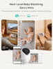 DR.CARE 5” SMART WIFI BABY MONITOR 1080P 2K CAMERA APP CONTROL 1 CAMERA - WHITE