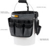 TOUGHBUILT BUCKET ORGANIZER TOOL BUCKET TOOL ORGANIZER 60 Pockets - Gray