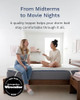 ViscoSoft 3 Inch Memory Foam Mattress Topper Twin XL - Select High Density New