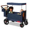 RADIO FLYER ATLAS STROLL 'N WAGON, 3976B NAVY BLUE/RED, 1+, 3-IN-1 WAGON