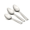ONEIDA NOCHA EVERYDAY FLATWARE SERVING SPOONS 18/0 STAINLESS STEEL, 3PC SET