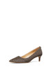40R3ALMP1B MICHAEL KORS WOMEN'S ALINA FLEX KITTEN PUMP SIZE 6.5 BROWN