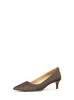 40R3ALMP1B MICHAEL KORS WOMEN'S ALINA FLEX KITTEN PUMP SIZE 6.5 BROWN