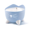 Catit PIXI Drinking Fountain Cat Water Fountain Triple Filter Ergonomic - BLUE