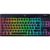 RAZER BLACKWIDOW V4 LOW PROFILE TKL HYPER-GREEN MECHANICAL SWITCHES - BLACK New