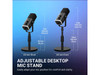 FIFINE AM8S Gaming Microphone with Adjustable Stand, Height Adjustable