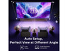 Aurzen Roku TV Smart Projector with Wifi and Bluetooth, D1R Cube Roku Streaming