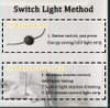 FODIEME MODERN SPIRAL FLOOR LAMP BLACK WITH REMOTE CONTROL STANDING LAMP 30W