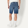 AMAZON ESSENTIALS MEN'S RIGID RELAXED JEAN SHORTS - SIZE 34 STONE MEDIUM WASH New