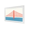 SAMSUNG VG-SCFA65WTBRU 65" CUSTOMISABLE MODERN FRAME FOR 2021-2024 - WHITE