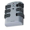 BELKIN PIVOT PLUG SURGE PROTECTOR 6 AC OUTLETS 1,080 J BP106000 - GRAY